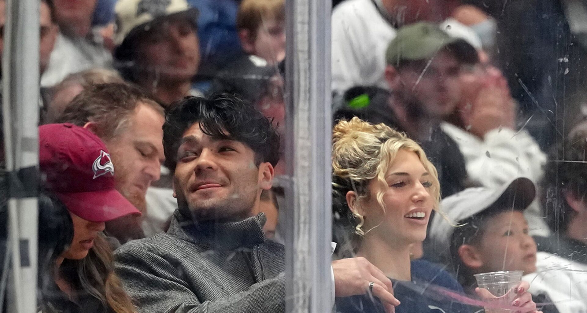 Puka Nacua Catches L.A. Kings Game Rinkside With Overtime Megan