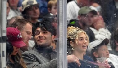 Puka Nacua Catches L.A. Kings Game Rinkside With Overtime Megan