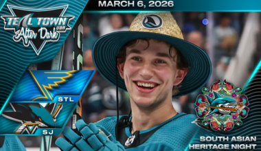 Lackluster Sharks Lose in OT to Blues 3-2 - 3/6/2026 - Teal Town USA After Dark (Postgame)