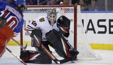 Soderblom Hung Out To Dry in Blackhawks 6-1 Tank Loss To Rangers