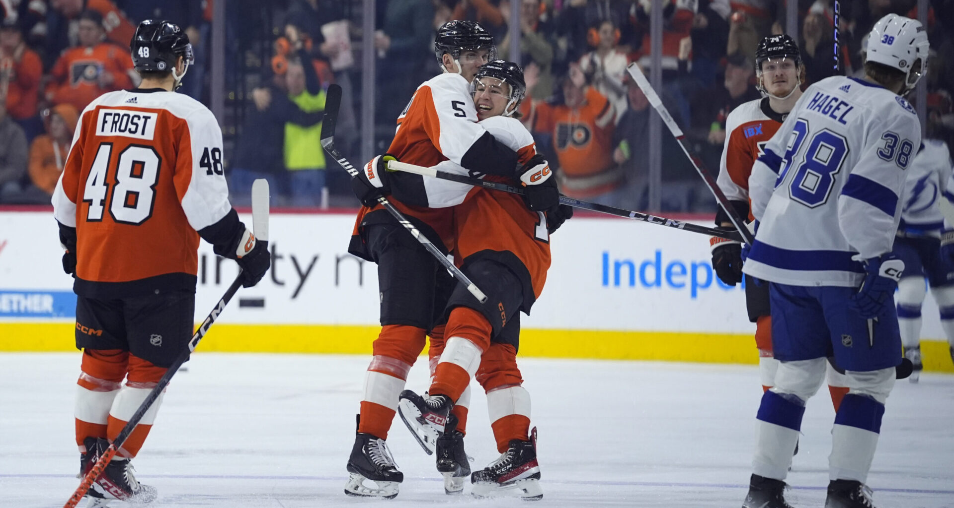 Flyers Training; Nylander Brothers Reunited