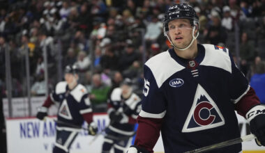 Logan O'Connor gets comfortable in Avalanche's 4-2 loss to Jets