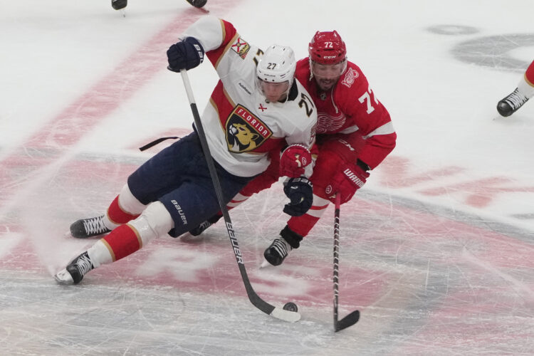 Carter Verhaeghe scores 2 late goals, rallying Panthers to 4-3 win over Red Wings | News, Sports, Jobs