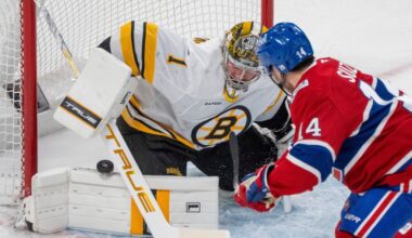 Bruins drop second straight OT game in 3-2n loss to Montreal