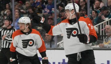 Center of attention Owen Tippett helping however he can