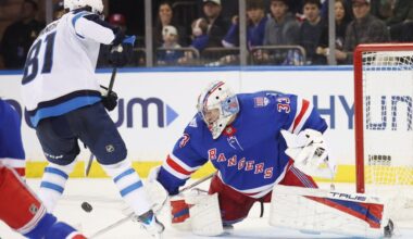Rangers give rookie netminder Garand his debut as team looks toward future – Trentonian