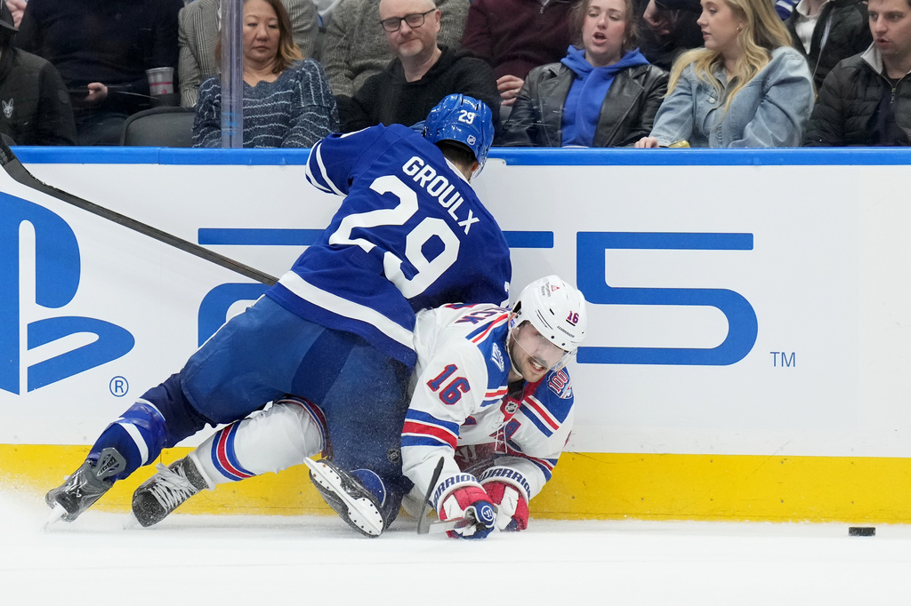Maple Leafs beat Rangers eliminating New York from playoff contention