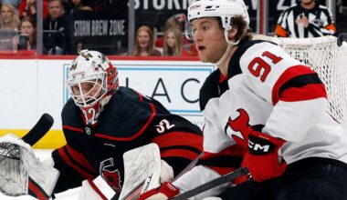 Second period burst leads Hurricanes past Devils