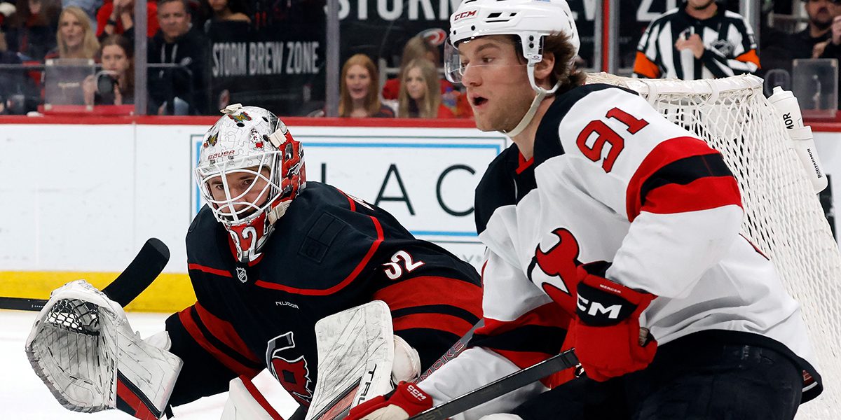 Second period burst leads Hurricanes past Devils