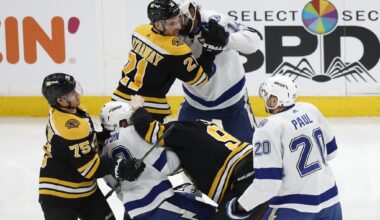 New Bruins Winger Hathaway Switched Teams But Not Role (+)