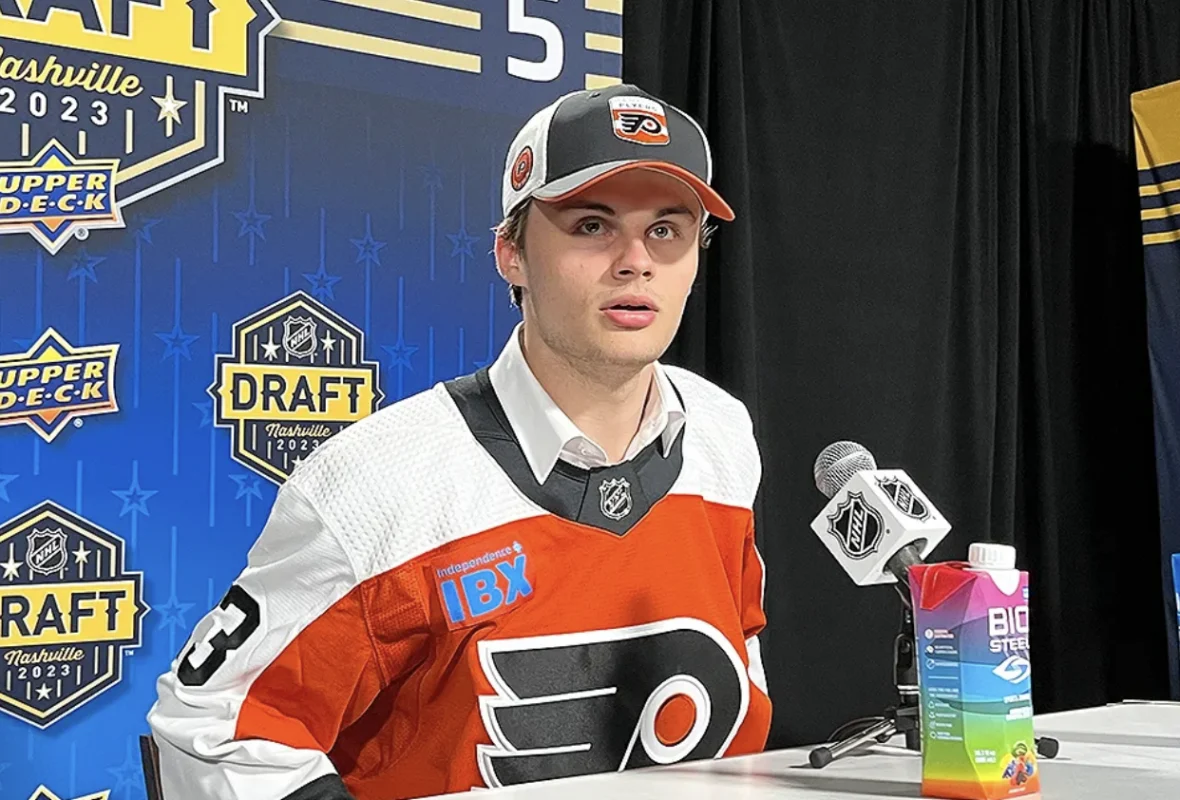 Flyers Sign Their Sixth 2023 Draft Pick to Entry Level Contract