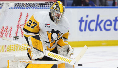 Penguins Honor Arturs Silovs After Shutout Victory Vs. Golden Knights