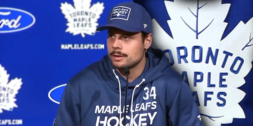 Auston Matthews Maple Leafs scored