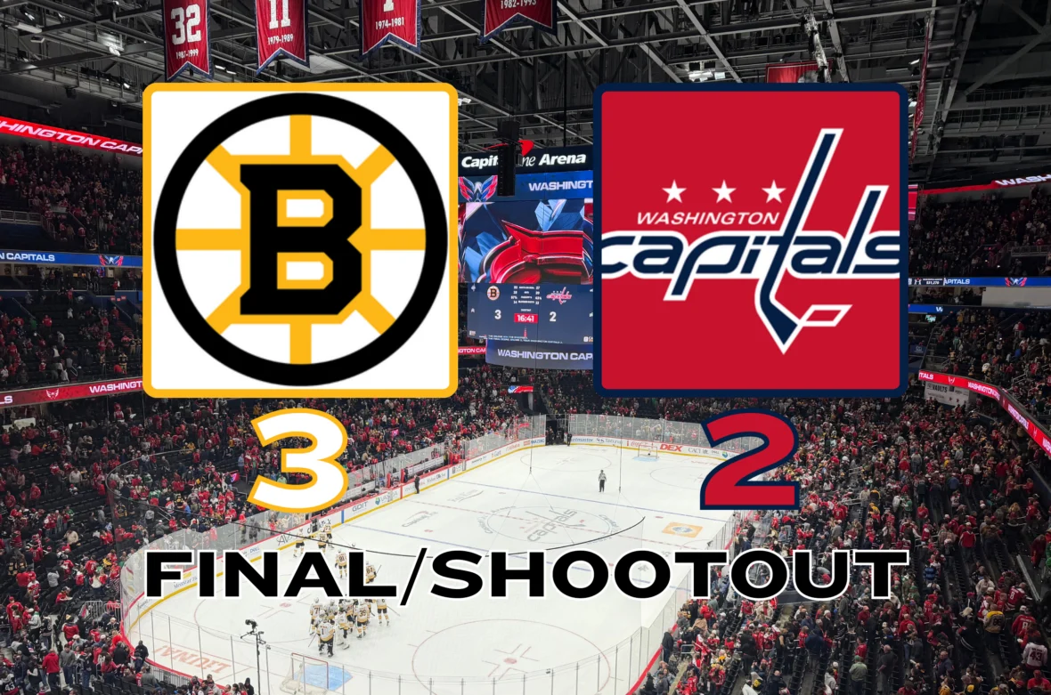 Losing Streak Over: Breaking Apart Bruins’ Shootout Win Over Capitals
