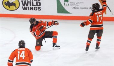 BGSU hockey one of many expected contenders entering Mason Cup Playoffs