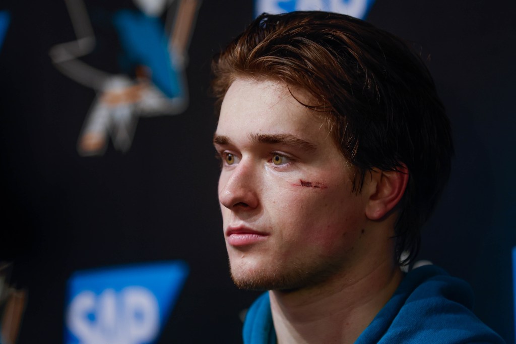 San Jose Sharks, Macklin Celebrini begin road trip against Buffalo Sabres