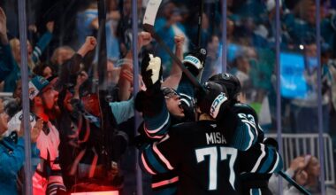 San Jose Sharks beat St. Louis Blues as Macklin Celebrini hits milestone