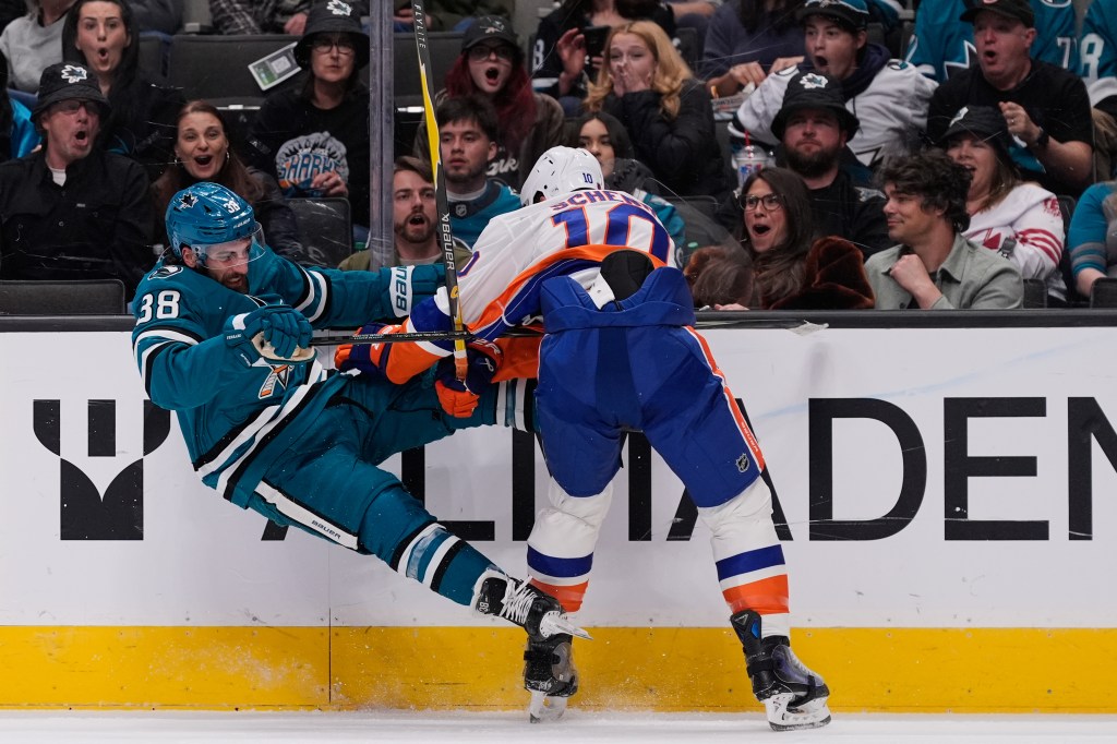 San Jose Sharks, Macklin Celebrini emotional after loss to NY Islanders