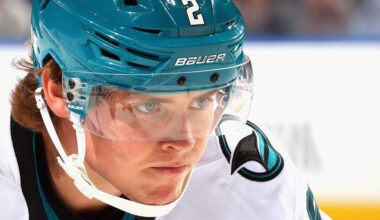 San Jose Sharks' Will Smith benched in loss to Edmonton Oilers