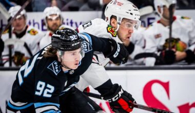 Utah Mammoth lose 4-0 to Chicago Blackhawks – Deseret News