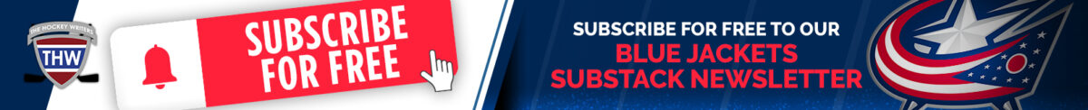 SUBSCRIBE FOR FREE TO OUR COLUMBUS BLUE JACKETS SUBSTACK NEWSLETTER