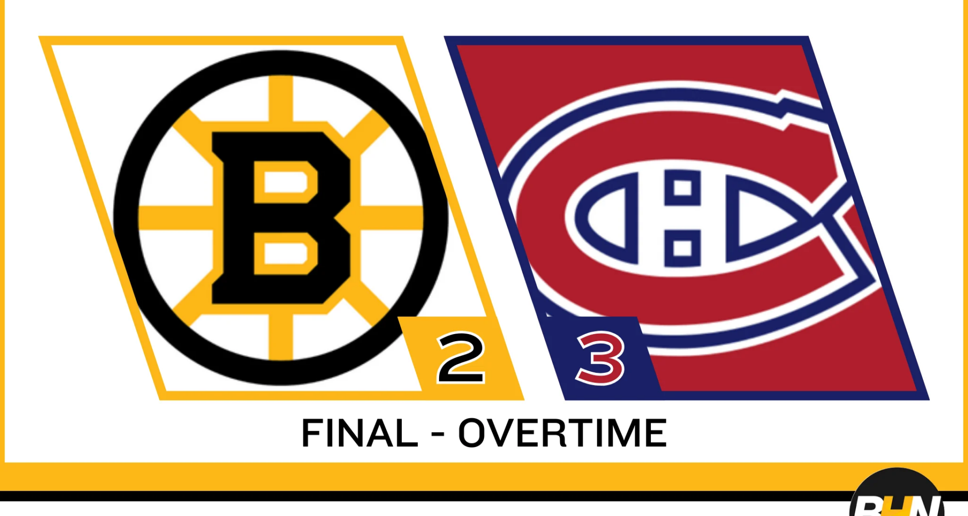 Zacha Scores Twice, Bruins Fall to Canadiens in Overtime