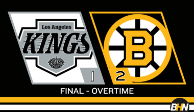 Hurt Charlie McAvoy Lifts Bruins to Overtime Win Over Kings