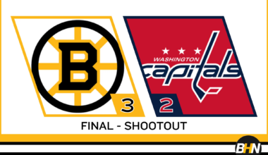 Bruins Snap Road Skid; McAvoy Scores Twice, Minten Wins Shootout