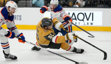 Oilers beat Golden Knights in OT as winning elements begin to arrive