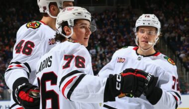 Chicago Blackhawks rookie keeps movin' on up