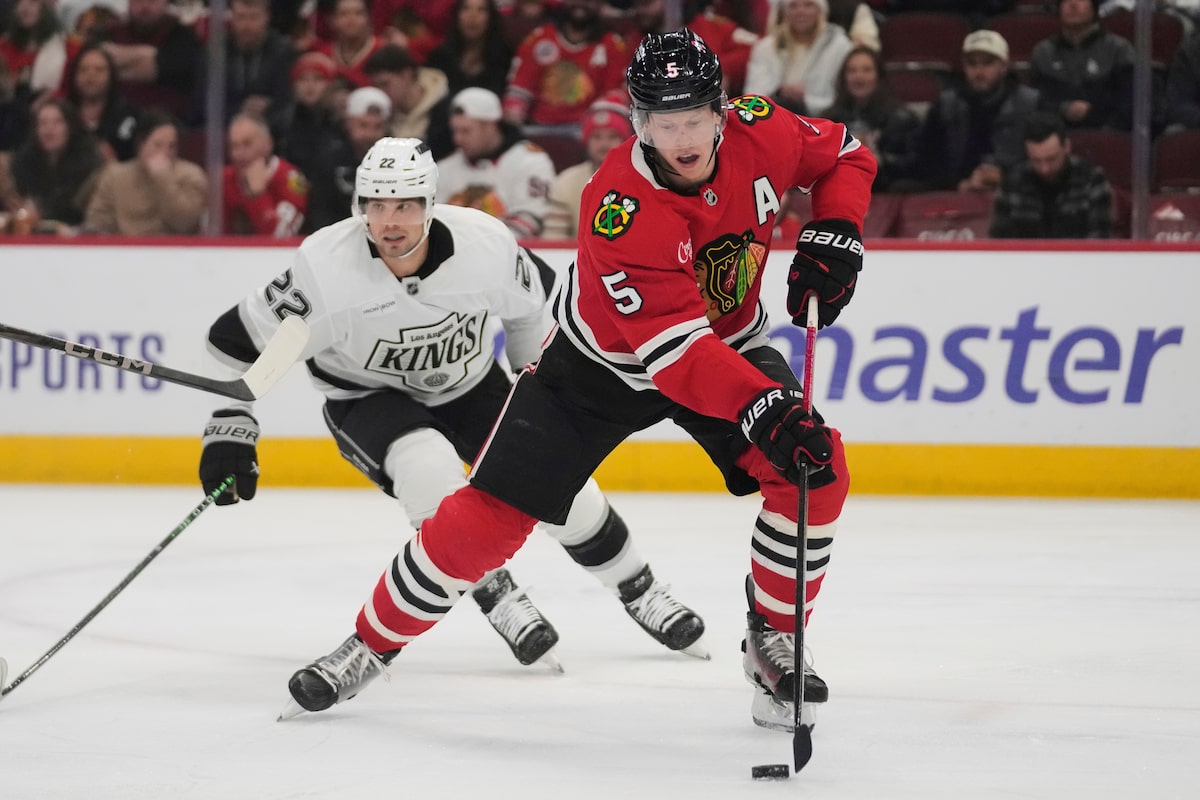 Oilers trade for defenceman Connor Murphy in deal with Blackhawks