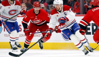 About Last Night: Canadiens try Arber Xhekaj at forward in win over Canes