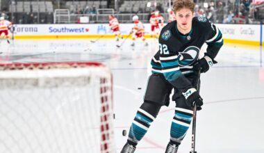 Sharks Practice: Good Chernyshov & Askarov News, Reaves & Toffoli Injury Updates