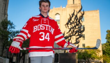 Cole Eiserman signs with New York Islanders, leaves BU