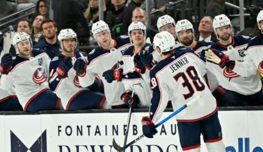 Cooley scores in OT to lift the Mammoth past the Blue Jackets, 5-4