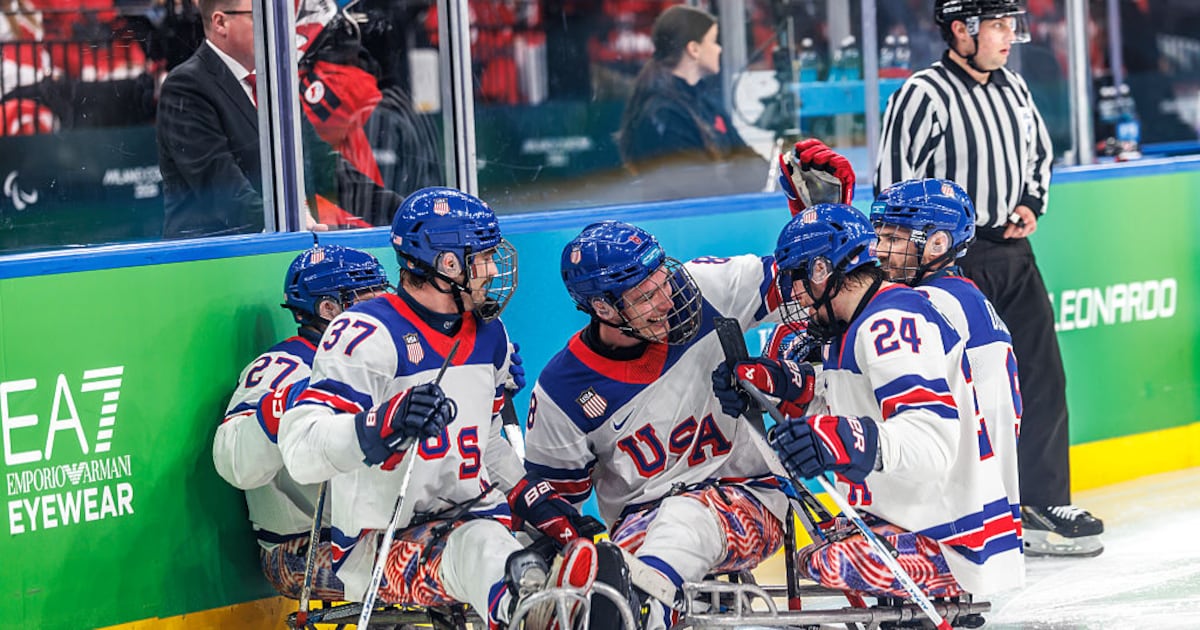 USA-Canada sled hockey gold medal game sets viewership record