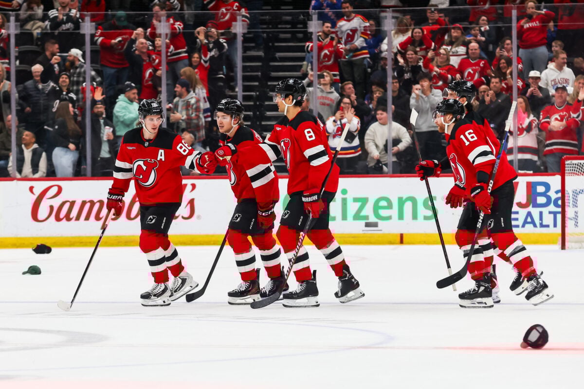 New Jersey Devils Celebrate