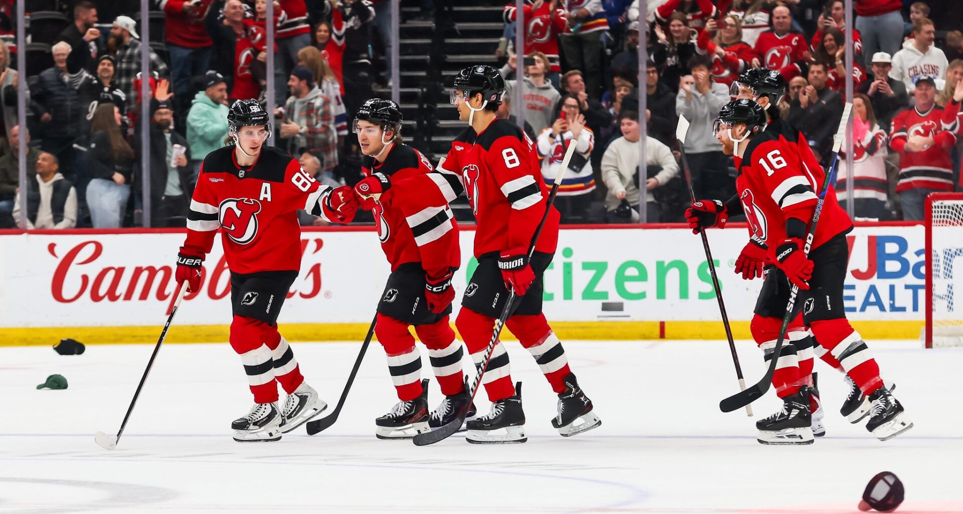 New Jersey Devils Celebrate