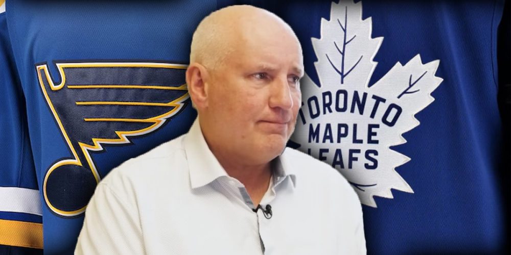 Doug Armstrong Blues Maple Leafs