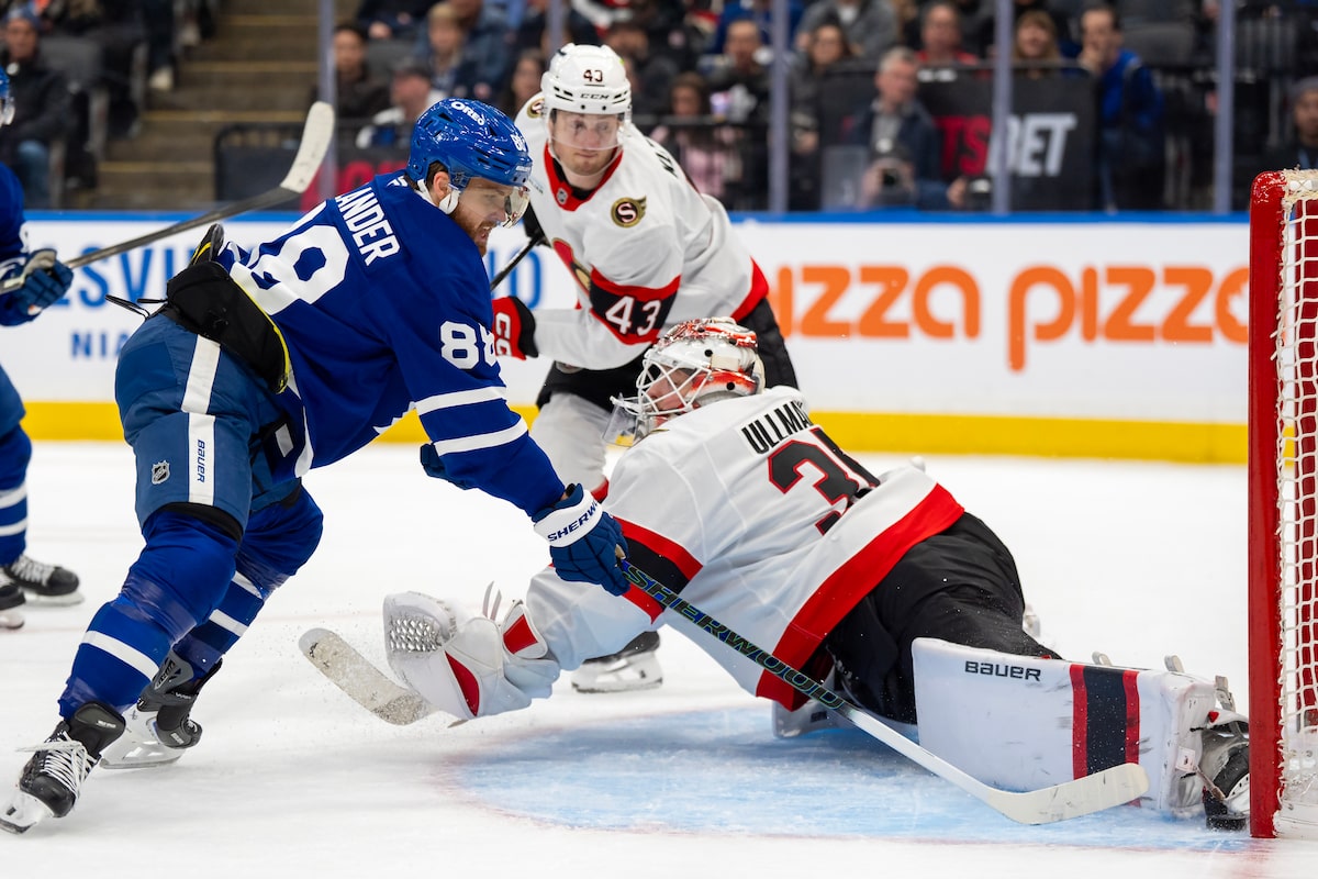 Leafs ‘embarrassed’ in blowout loss to Senators, pushing streak to three