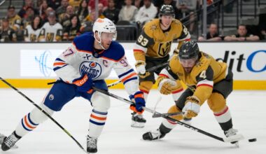 Despite flaws, Oilers and Golden Knights remain on playoff collision course