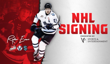 VP Sports & Entertainment presents: Vees alternate captain Evers signs with Seattle Kraken