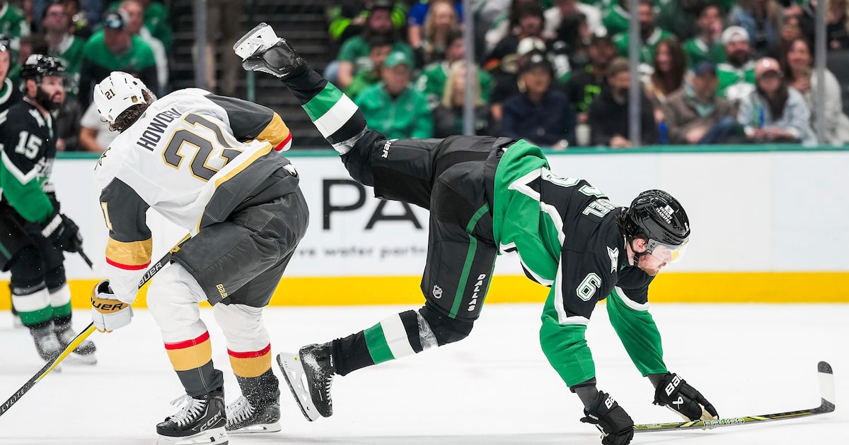Stars offense dries up against Golden Knights as Dallas drops third in four games