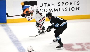 Utah Mammoth lose 3-2 in OT to Chicago Blackhawks – Deseret News