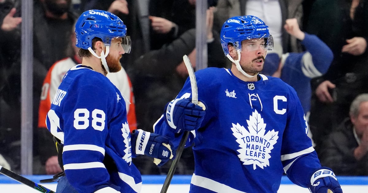 Auston Matthews says Toronto Maple Leafs owe fans good effort down the stretch 