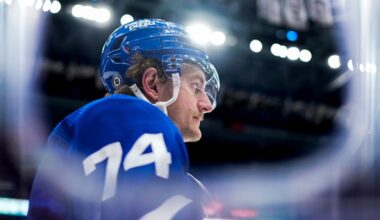 Bobby McMann weighs in on playing for Toronto Maple Leafs after trade to Seattle Kraken