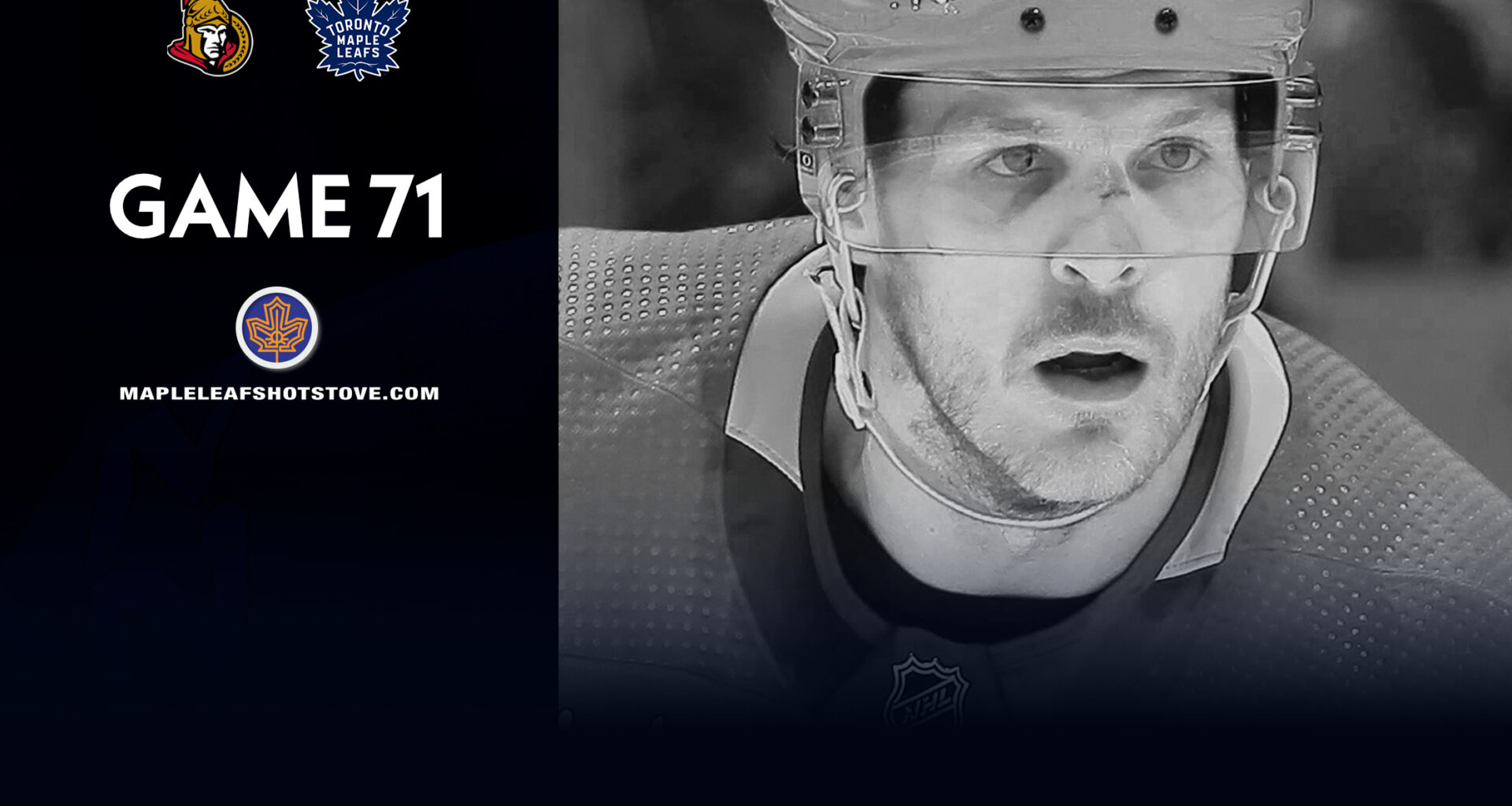 Toronto Maple Leafs vs. Ottawa Senators – Game #71 Projected Lines, Preview & TV Info