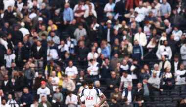 Tottenham’s fans did their bit. Then the football started – and everything went wrong