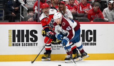 Avalanche captain Gabe Landeskog scores in return from painful injury