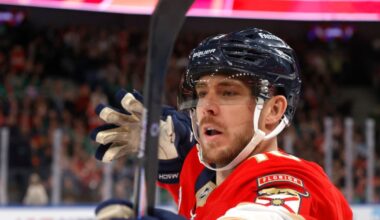 Panthers’ Greer to have phone hearing for boarding Flames' Zary